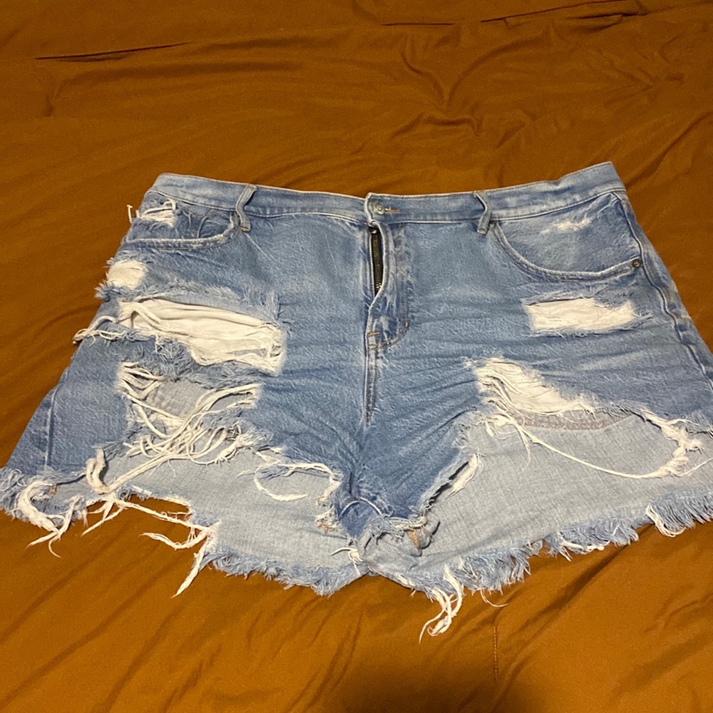 American eagle highest rise shorts